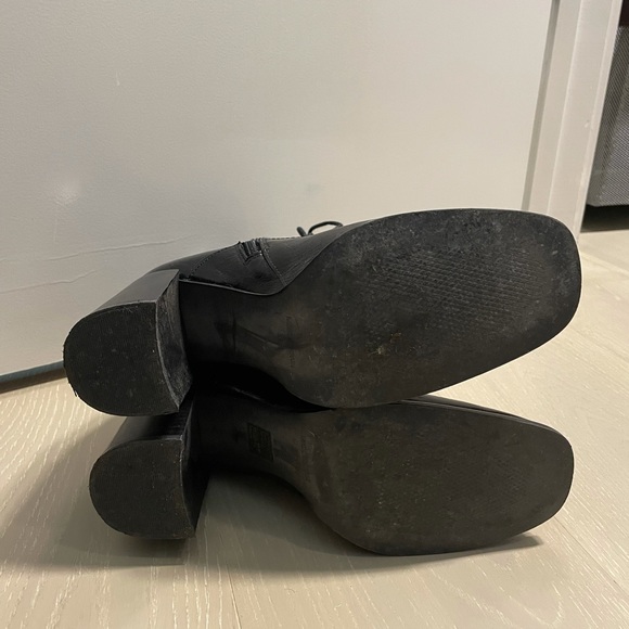 L’intervalle Malmo black leather lace up boots - Picture 8 of 8